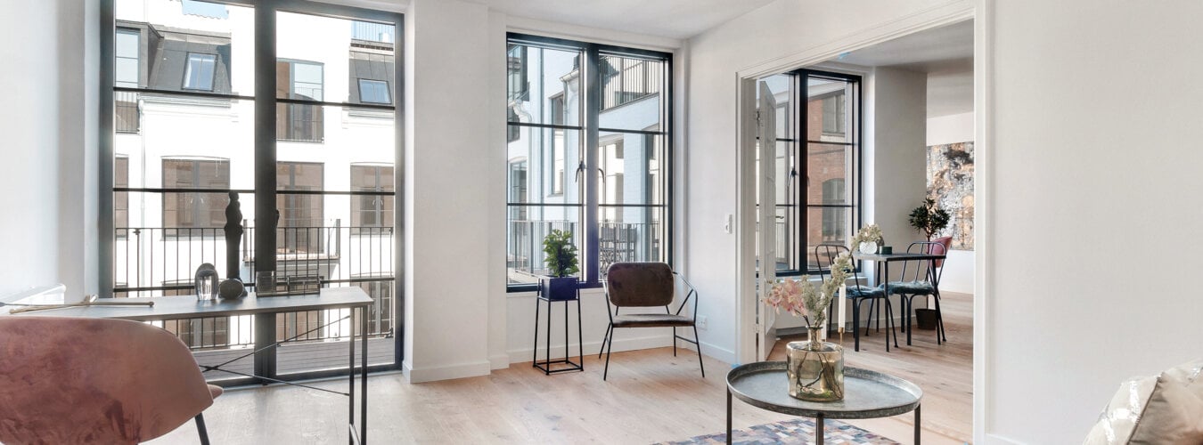 Frederiksholms Kanal med Futura+ vinduer