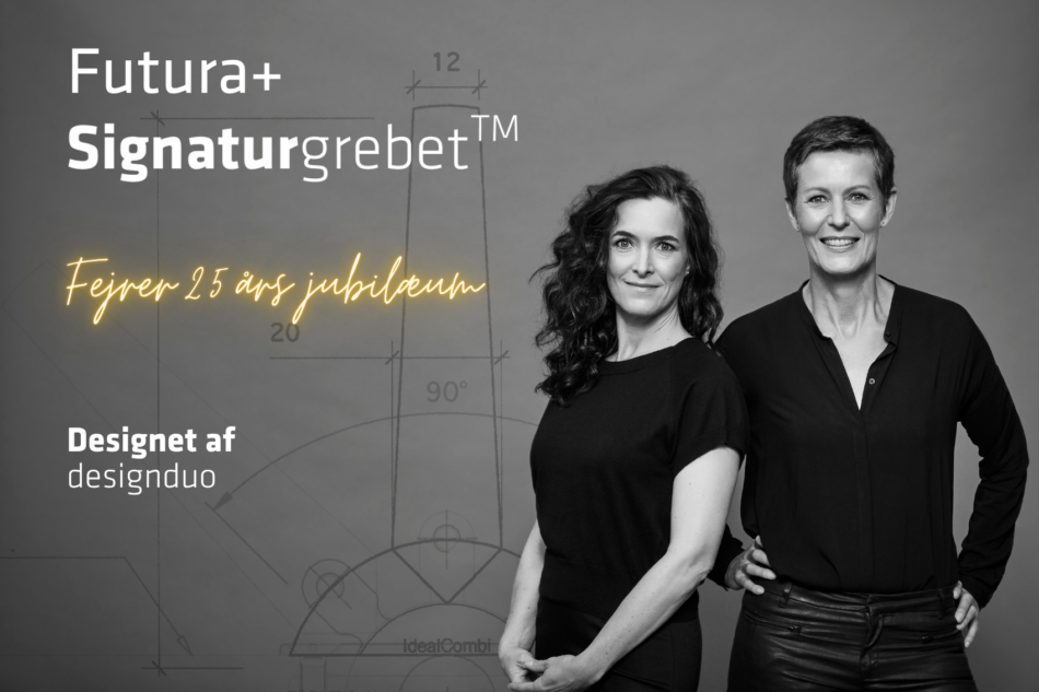 Signaturgrebet designet af DesignDuo